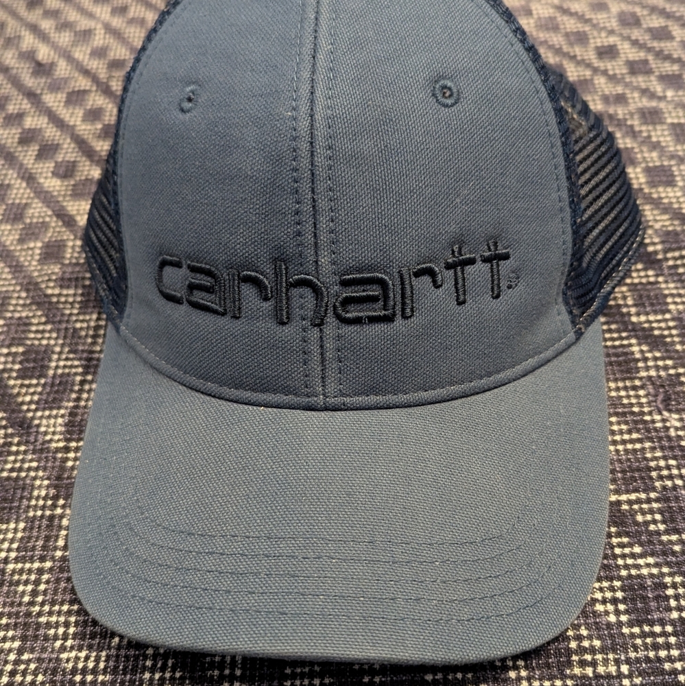 Carhartt Blue Trucker Hat